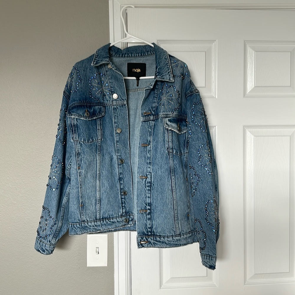 Maje Jean Jacket, New